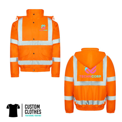 TechCorp - HI-VIS BOMBER JACKET [RX770]