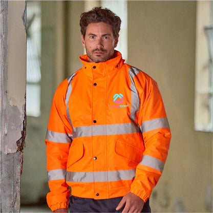 TechCorp - HI-VIS BOMBER JACKET [RX770]