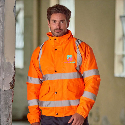 TechCorp - HI-VIS BOMBER JACKET [RX770]