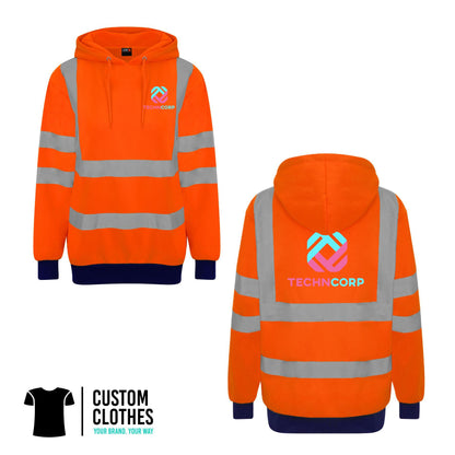 TechCorp - HI-VIS HOODIE [RX740]