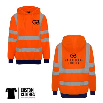 G BUILD - HI-VIS HOODIE [RX740]
