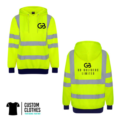 G BUILD - HI-VIS HOODIE [RX740]