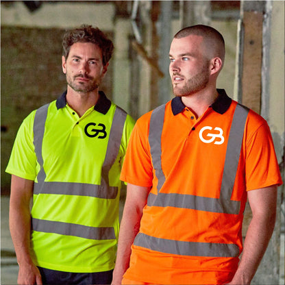 G BUILD - HI-VIS POLO [RX710]