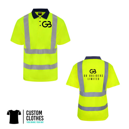 G BUILD - HI-VIS POLO [RX710]