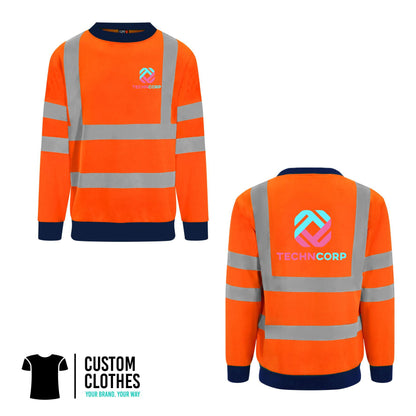 TechCorp - HI-VIS SWEATER [RX730]
