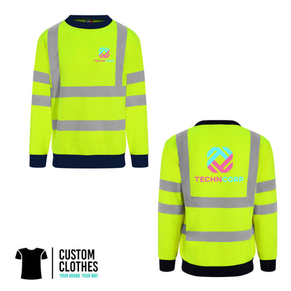 TechCorp - HI-VIS SWEATER [RX730]