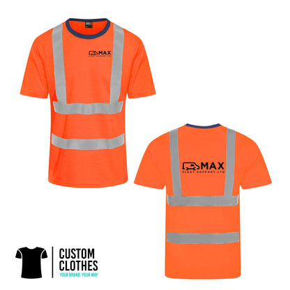 MAX FLEET - HI-VIS T-SHIRT [RX720]