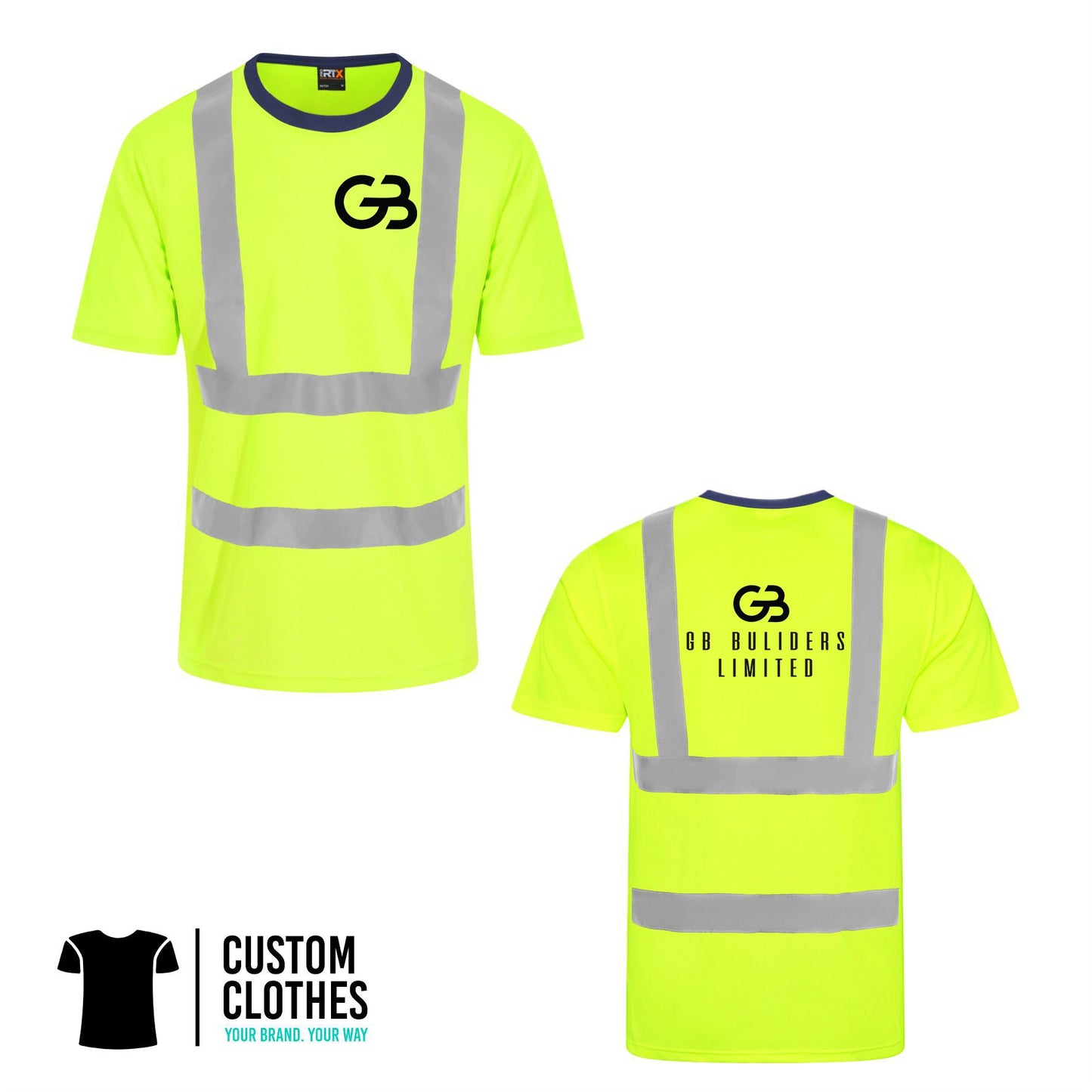 G BUILD - HI-VIS T-SHIRT [RX720]
