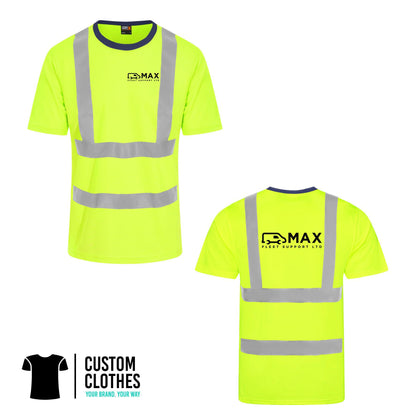 MAX FLEET - HI-VIS T-SHIRT [RX720]