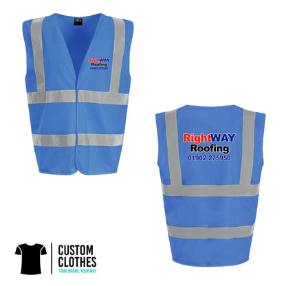 RIGHT WAY ROOFING - HI-VIS VEST [RX700]