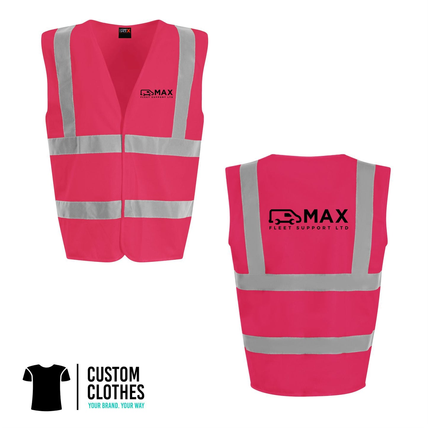 MAX FLEET - HI-VIS VEST [RX700]