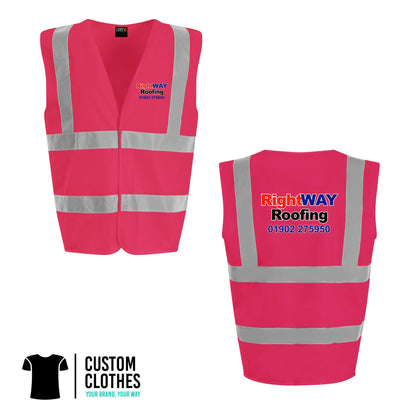 RIGHT WAY ROOFING - HI-VIS VEST [RX700]