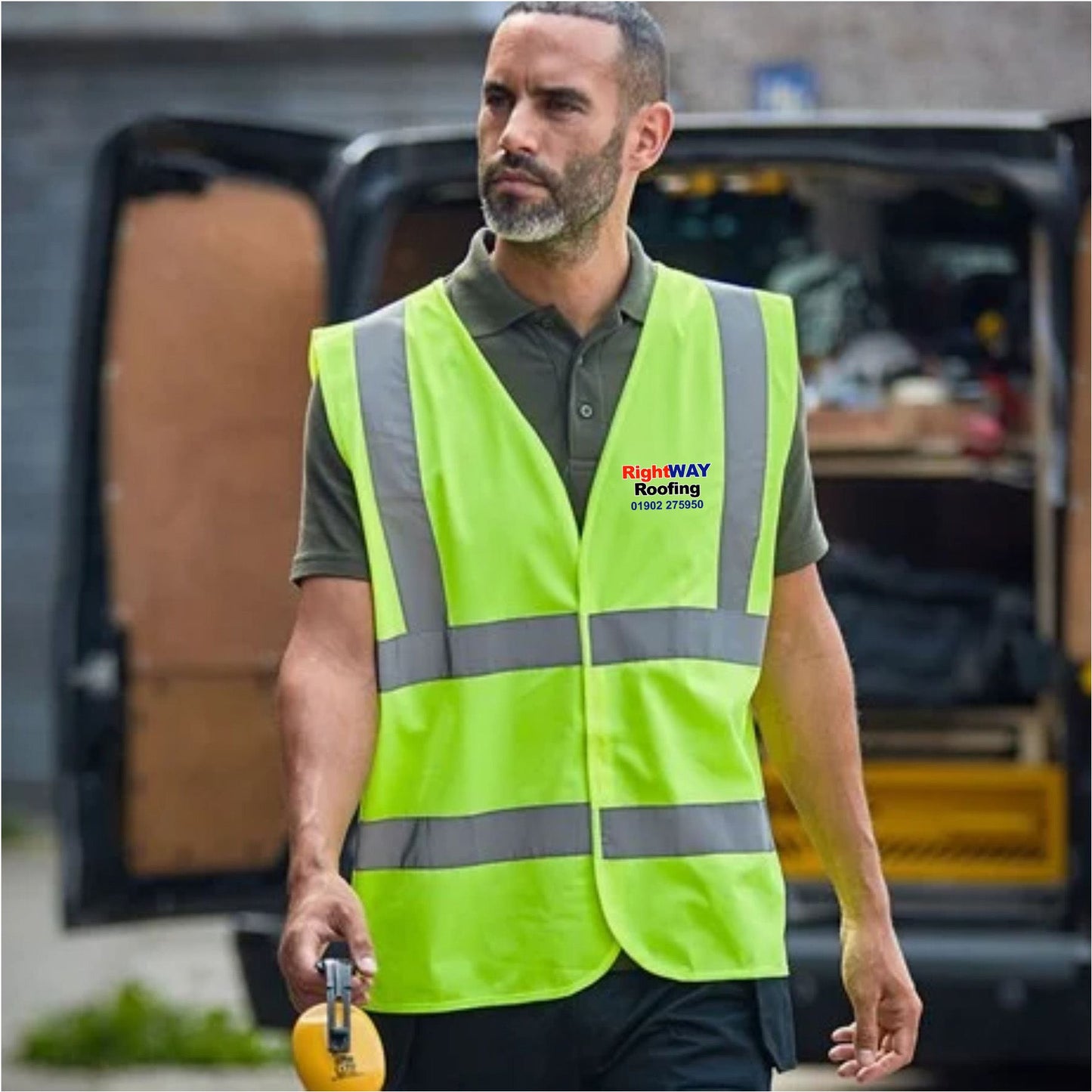 RIGHT WAY ROOFING - HI-VIS VEST [RX700]