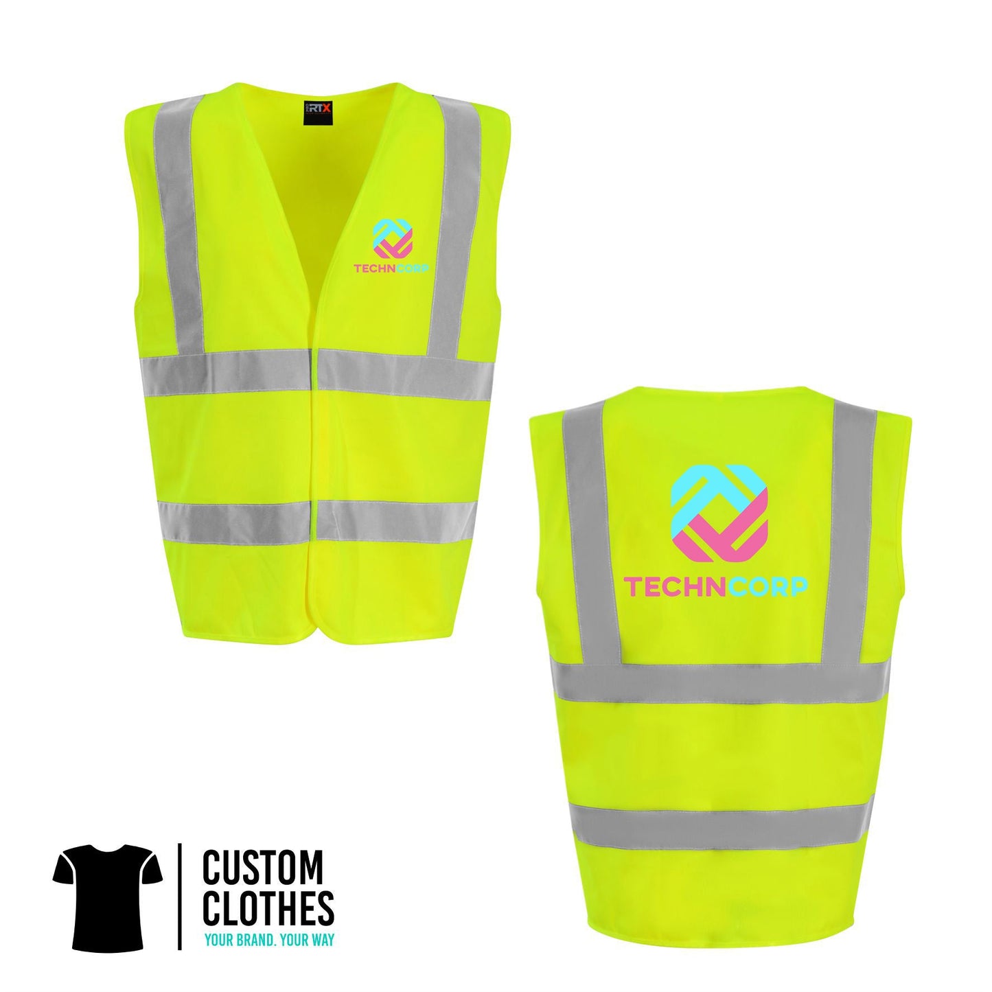 TechCorp - HI-VIS VEST [RX700]