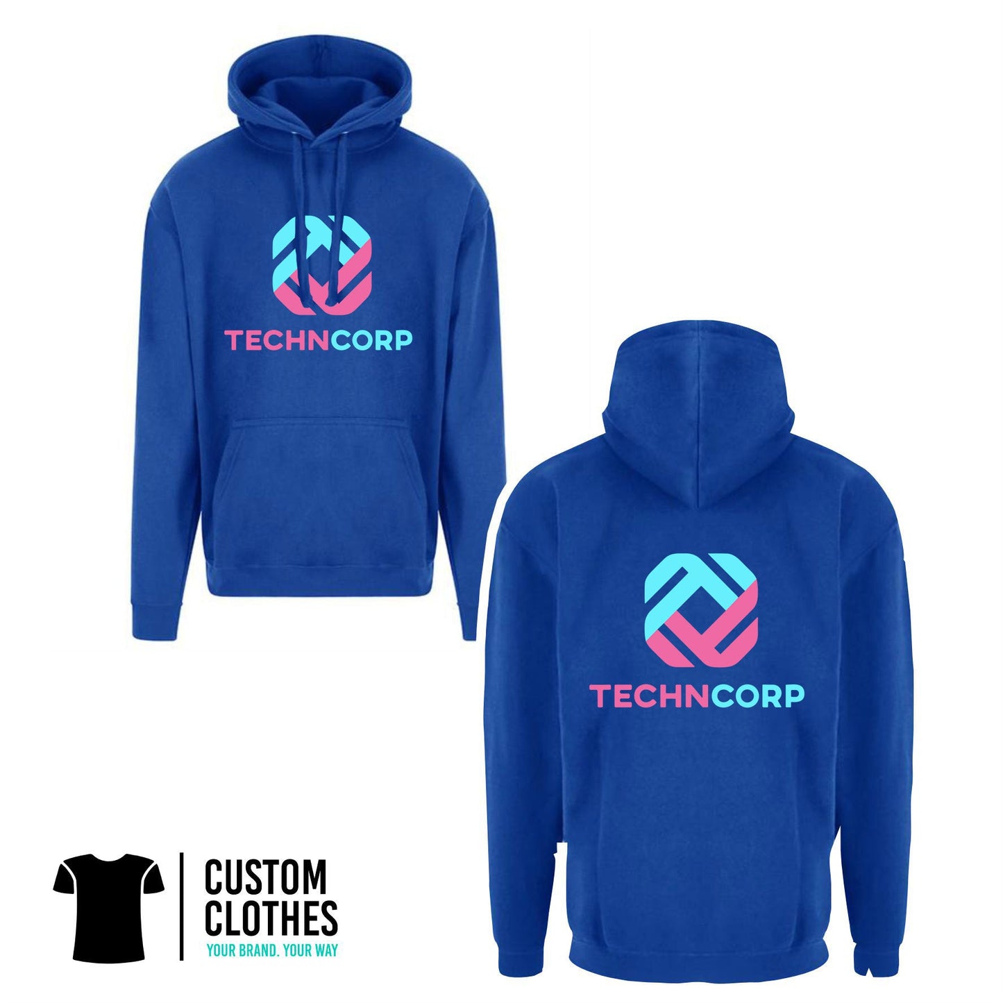 TechCorp - RTX HOODIE - CHEST LOGO [RX350]