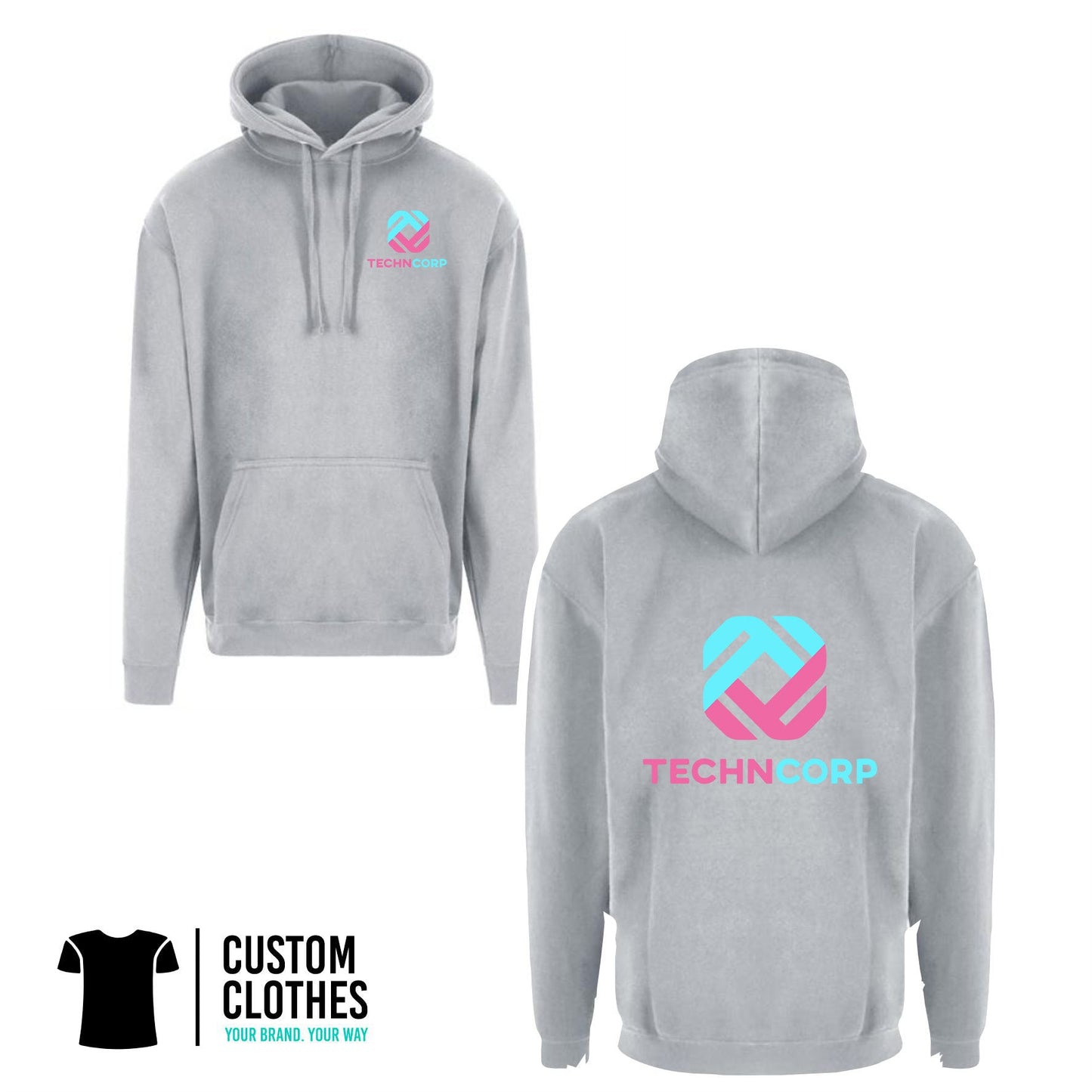 TechCorp - RTX HOODIE - LEFT BREAST LOGO [RX350]