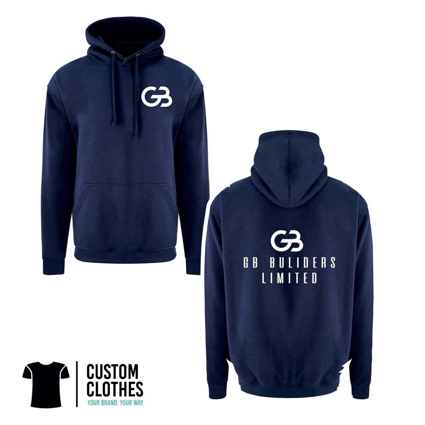 G BUILD - RTX HOODIE - LEFT BREAST LOGO [RX350]