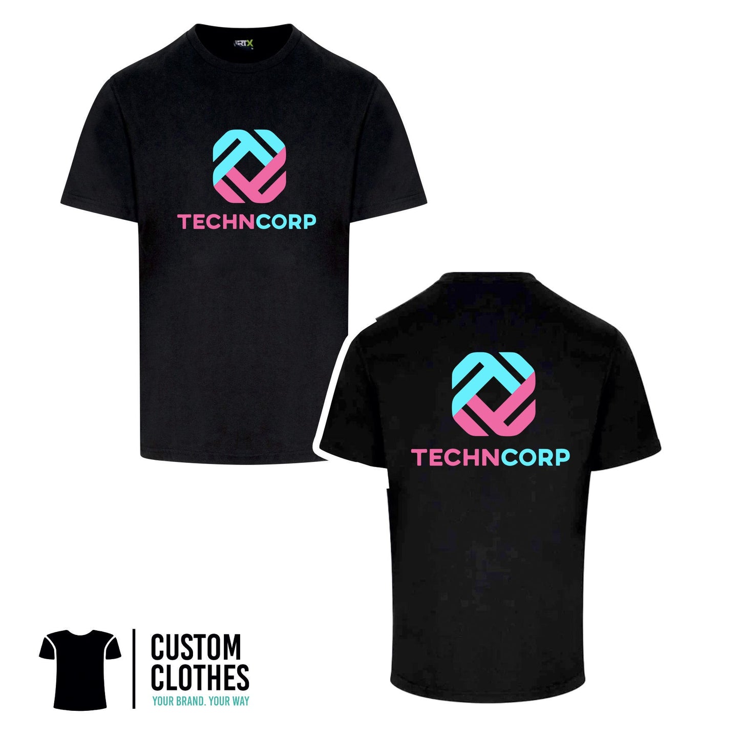 TechCorp - RTX T-SHIRT - CHEST LOGO [RX151]