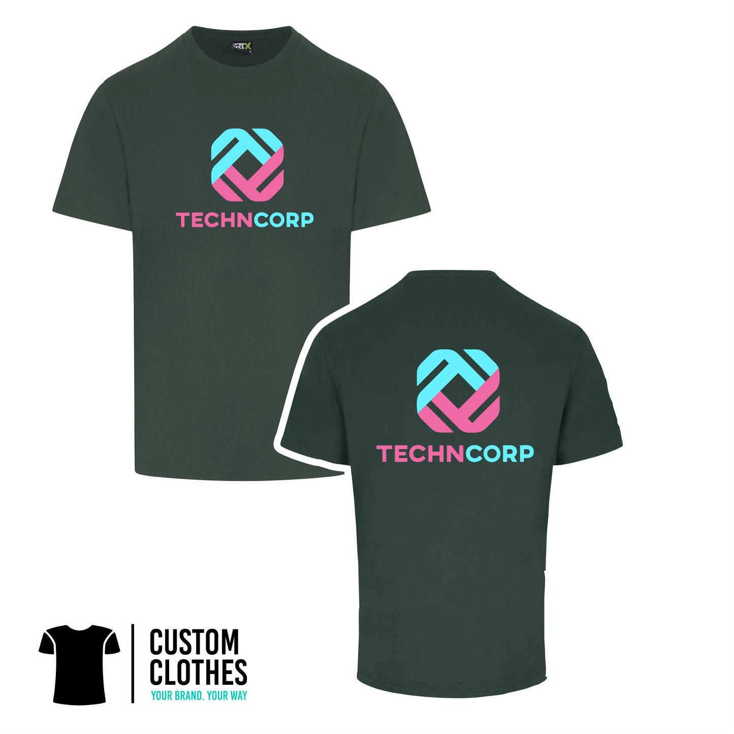TechCorp - RTX T-SHIRT - CHEST LOGO [RX151]