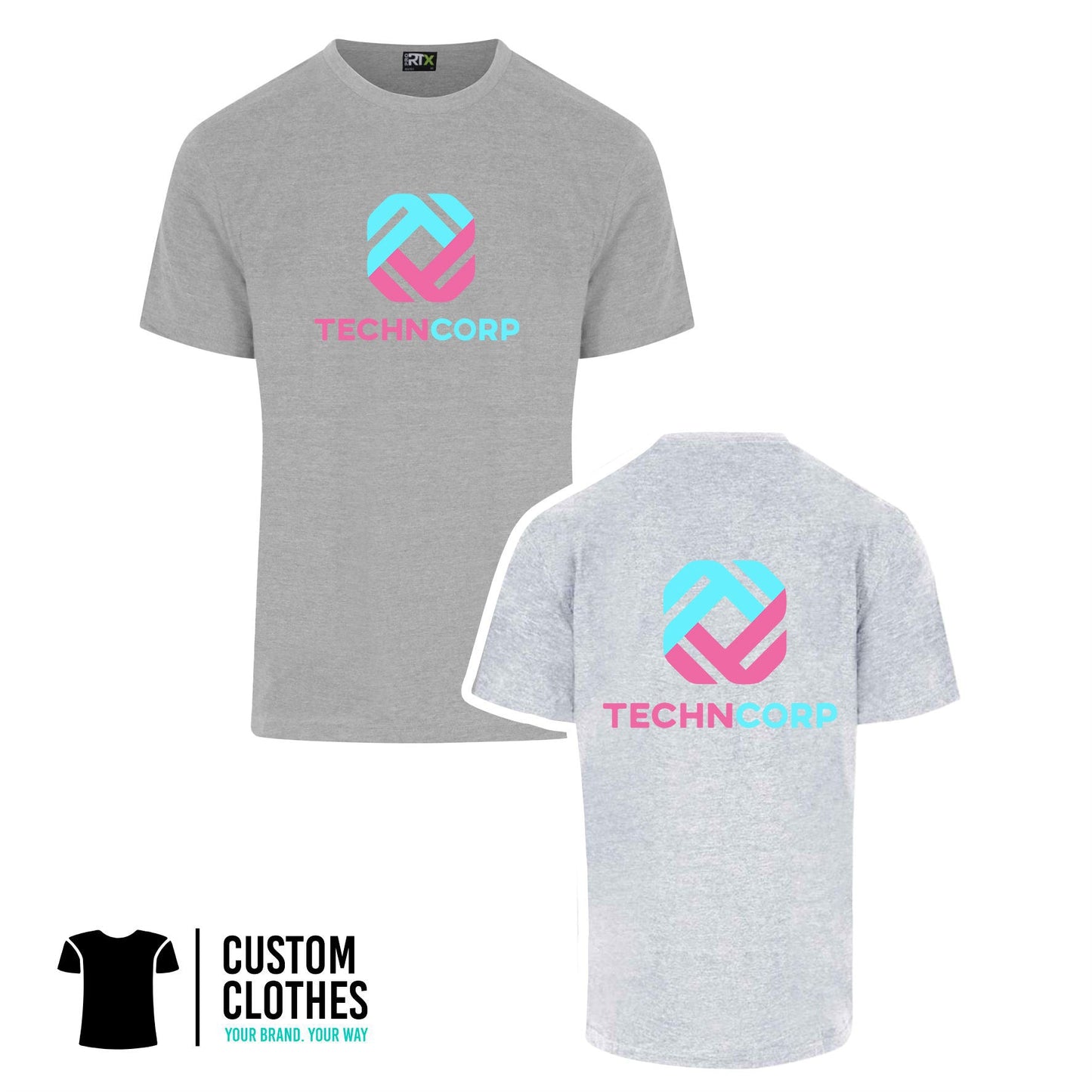 TechCorp - RTX T-SHIRT - CHEST LOGO [RX151]