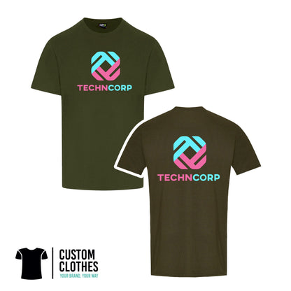 TechCorp - RTX T-SHIRT - CHEST LOGO [RX151]