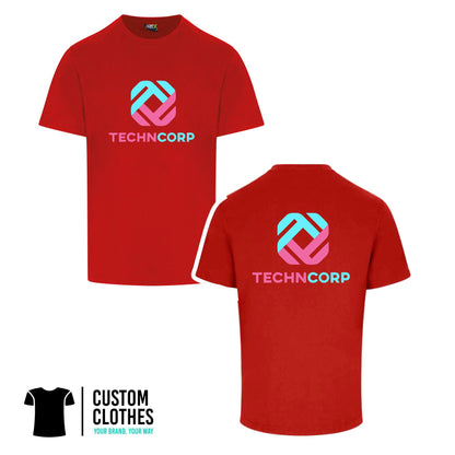 TechCorp - RTX T-SHIRT - CHEST LOGO [RX151]
