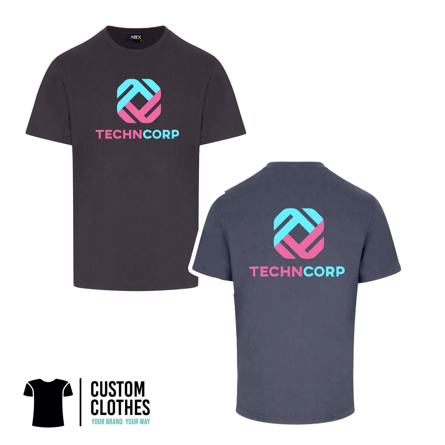 TechCorp - RTX T-SHIRT - CHEST LOGO [RX151]