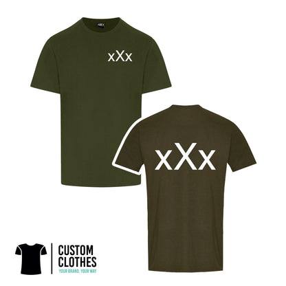 XXX - RTX T-SHIRT - LEFT BREAST LOGO [RX151]
