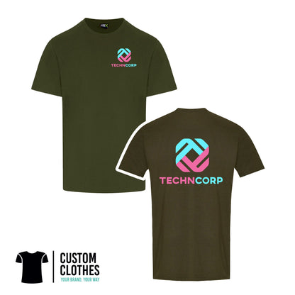 TechCorp - RTX T-SHIRT - LEFT BREAST LOGO [RX151]